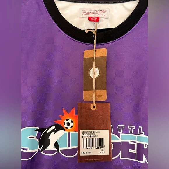 Seattle Sounders Jersey NEW WITH TAGS - Picture 4 of 6